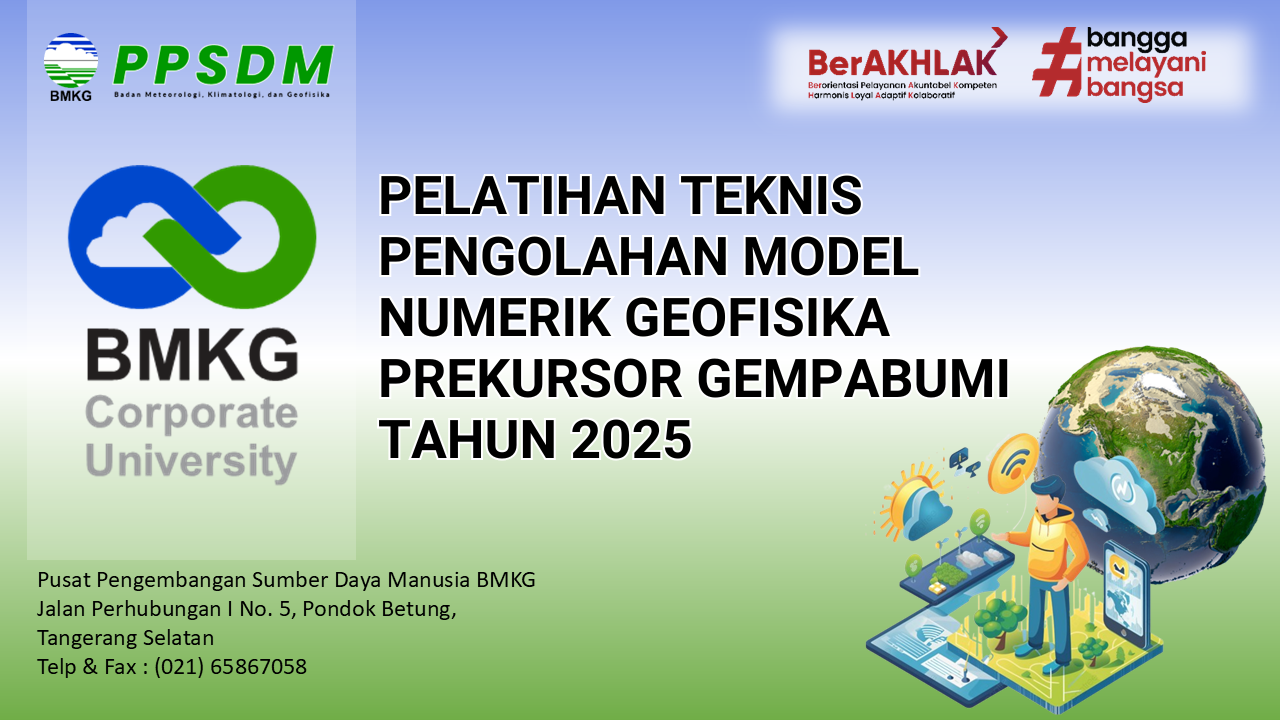 Pengolahan Model Numerik Geofisika Prekursor Gempabumi Tahun 2025