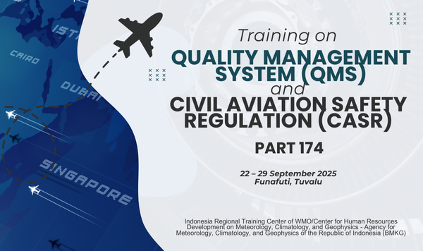 Training on Quality Management System (QMS) and Civil Aviation Safety Regulation (CASR) Part 174