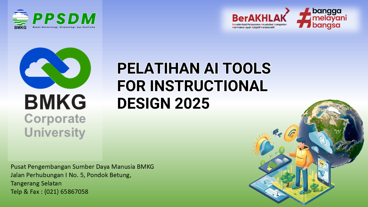 Pelatihan AI Tools for Instructional Design 2025