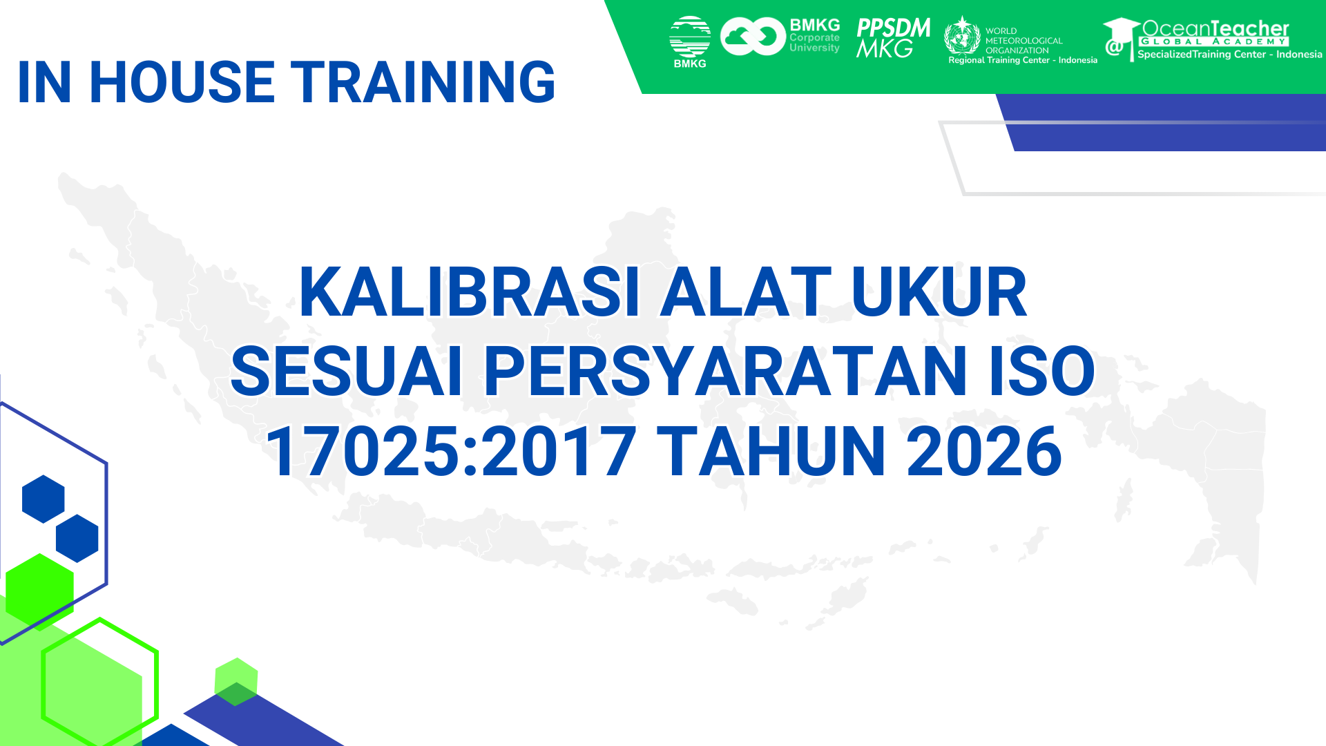 IHT Kalibrasi Alat Ukur Sesuai Persyaratan ISO 17025:2017  Tahun 2026