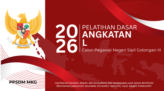 Pelatihan Dasar Calon PNS Golongan III Angkatan L Tahun 2026
