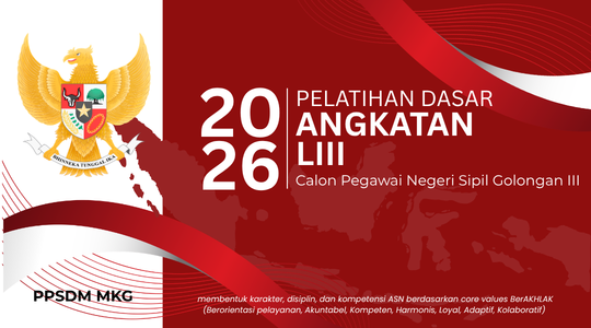 Pelatihan Dasar Calon PNS Golongan III Angkatan LIII Tahun 2026