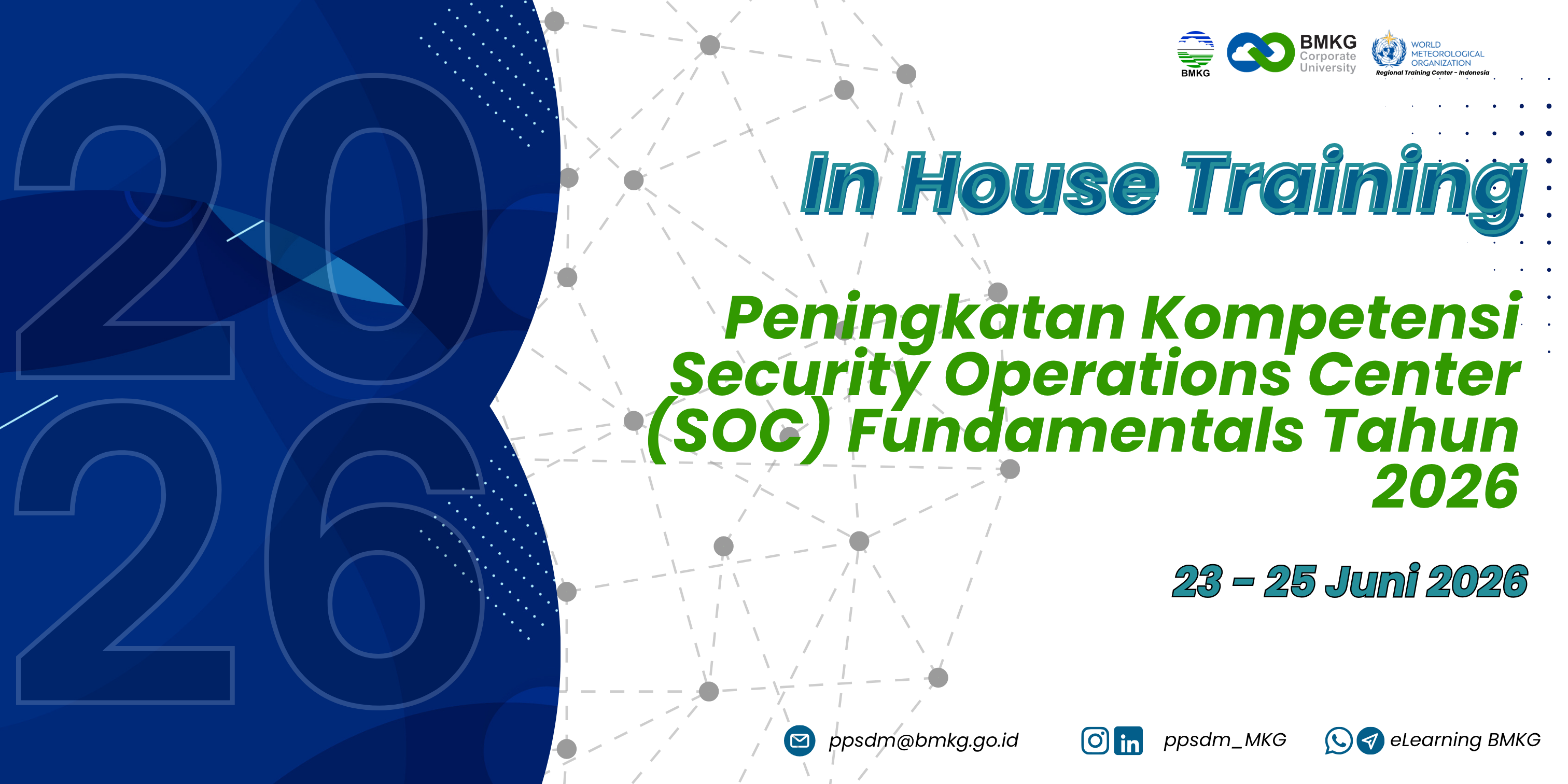 In House Training Peningkatan Kompetensi Security Operations Center (SOC) Fundamentals Tahun 2026