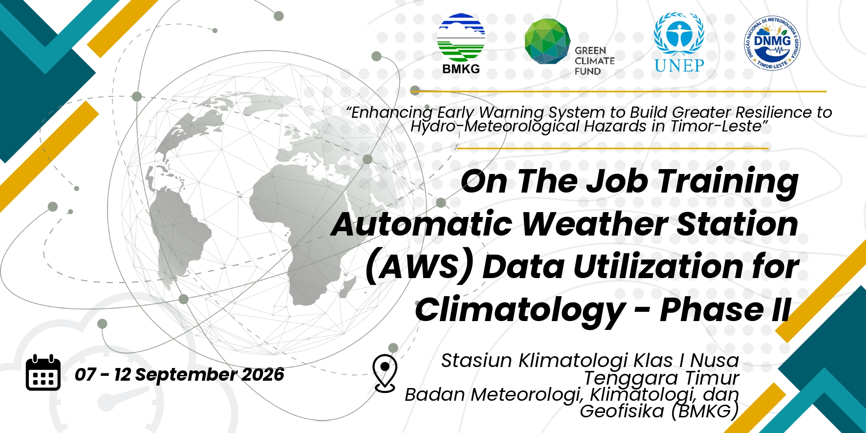 On the Job Training Automatic Weather System (AWS) Utilization for Climatology - Phase II 2026